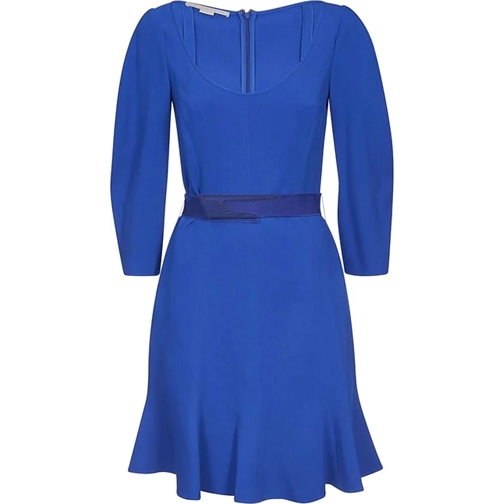 Stella McCartney Midi-Kleider Stella Mccartney Long Sleeved Dress blau