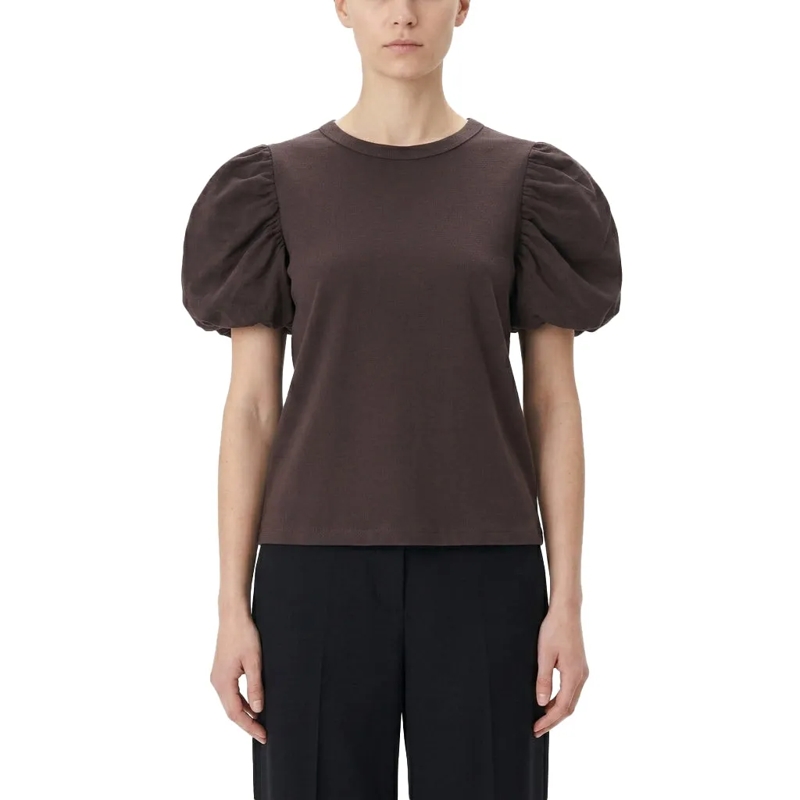 Rotate T-shirt T-Shirt mit Puffärmeln braun(Image 2)