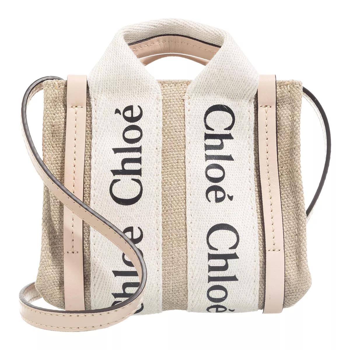 Chloé Crossbody Bags - Woody - Gr. unisize - in Beige - für Damen