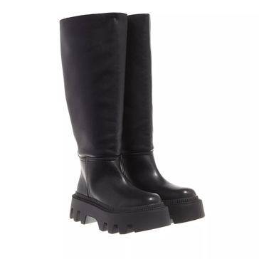 Buffalo Flora Boot Black Botte