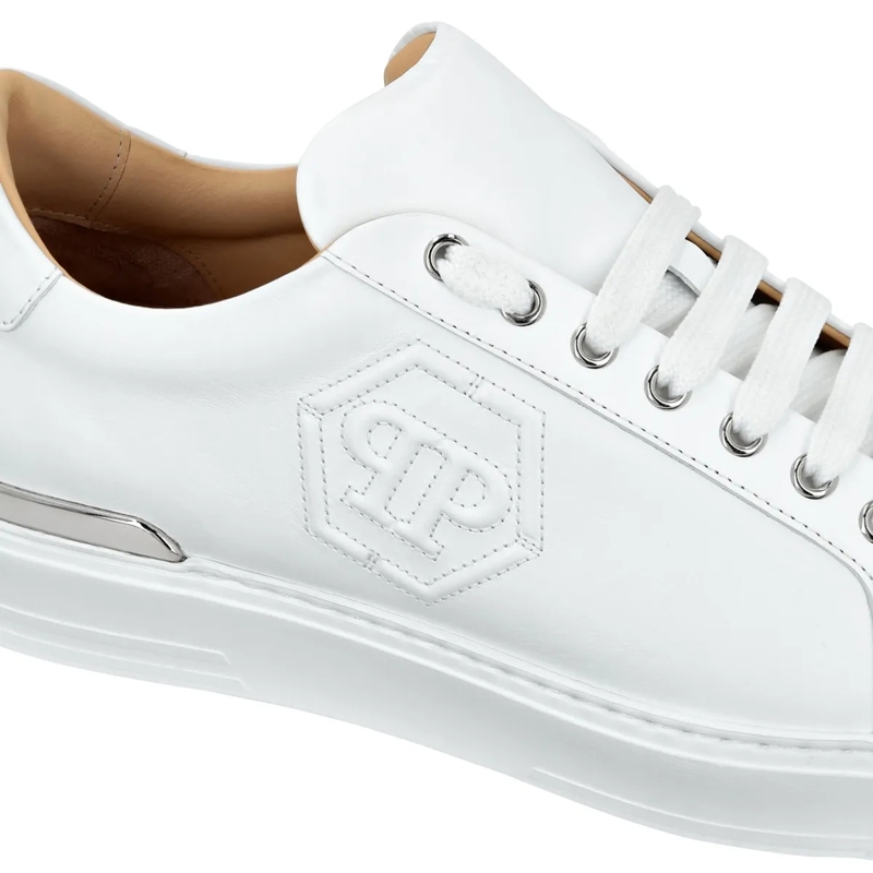 Philipp Plein Low-Top-Sneaker Sneaker Hexagon weiss(Image 4)