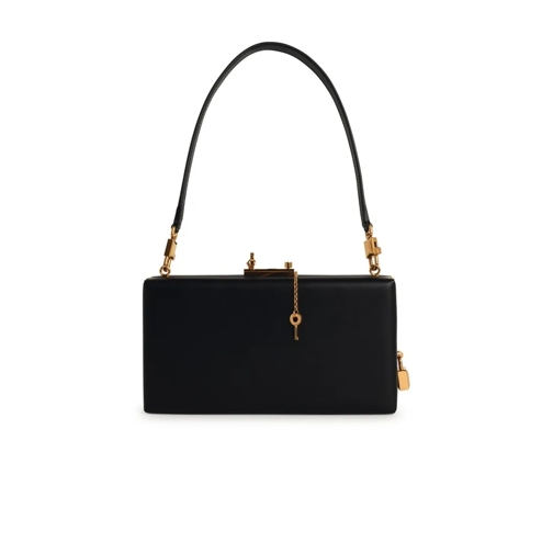 Dolce&Gabbana Schoudertas Black Leather Bag Black