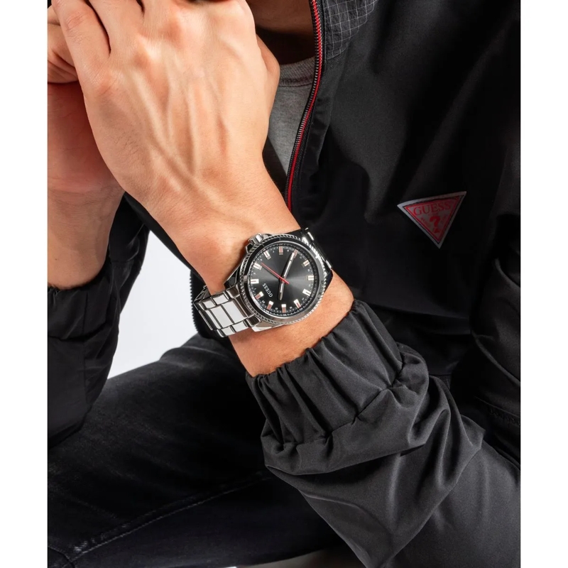 Guess Quarzuhr Multifunktionsuhr Gs Champ silber(Image 5)