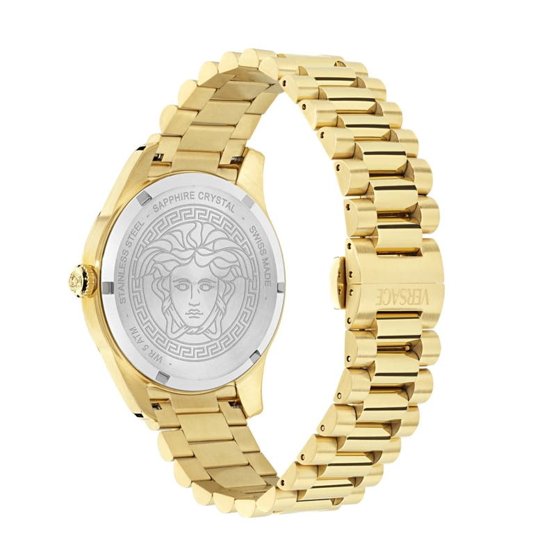 Versace Quarzuhr Gmt Quarz-Analoguhr Versace Apodis gold(Image 3)