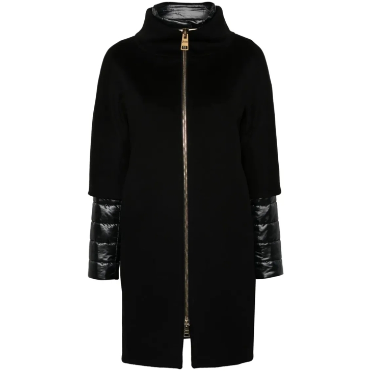 ブルゾン Herno Wool Outerwear Coat With Minimalist Design Herno Wool Outerwear Coat With Minimalist Design | ShopSimon