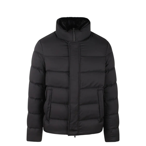 Herno Daunenjacken Padded Bomber Jacket Black