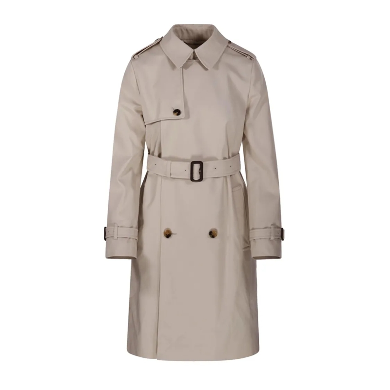 Burberry Manteaux de tanche Brown Tailored Jacket With Double-Breasted Closure Brown