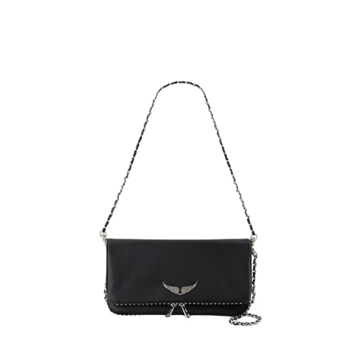 Zadig & Voltaire Schultertasche Rock Crossbody - Leather - Black Black