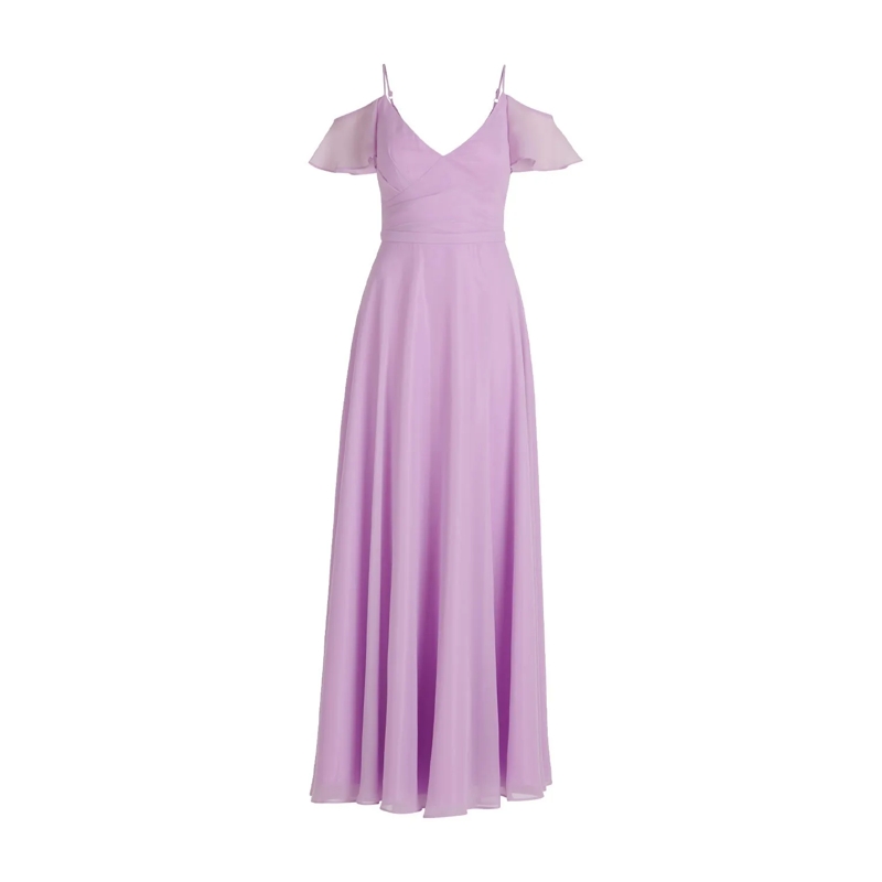 Vera Mont  Abendkleid aus Chiffon Lila