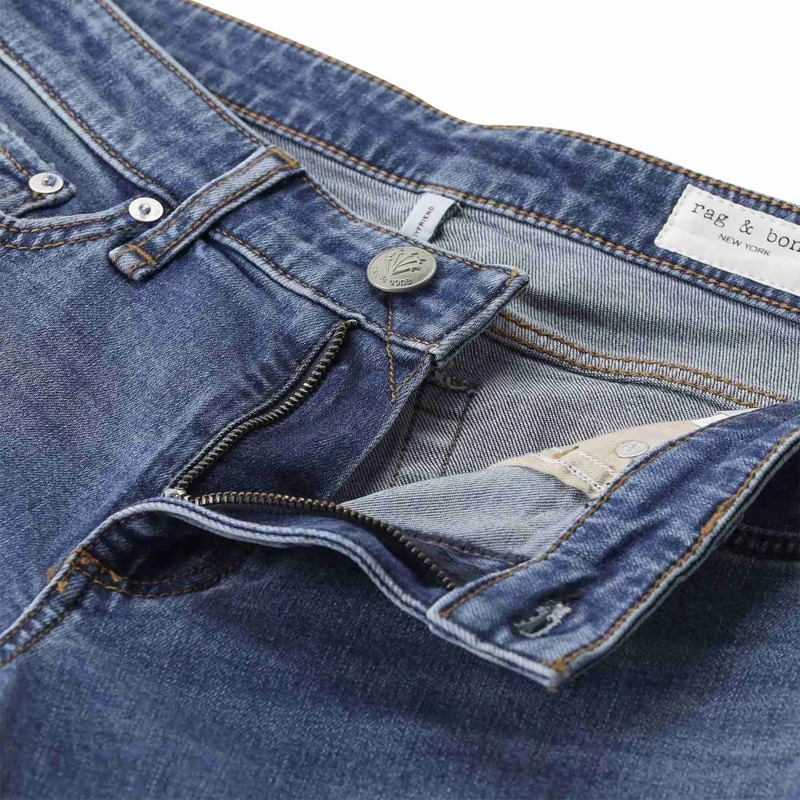 Rag & Bone Jeans Boyfriend Jeans The Dre blau(Image 3)