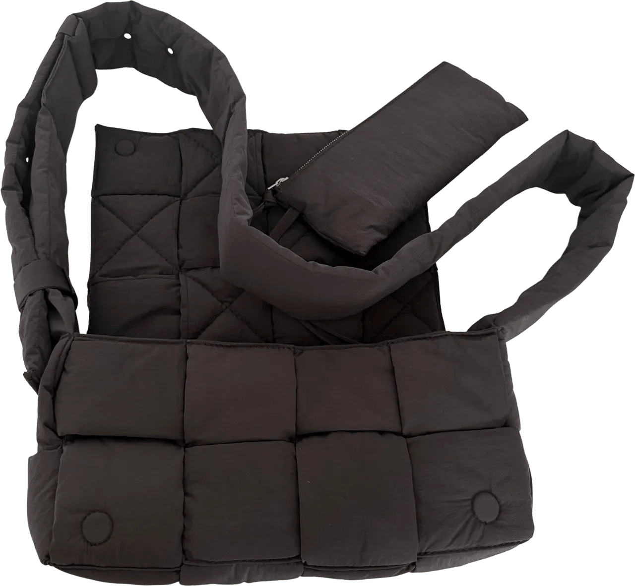 Thumbnail - Bottega Veneta Crossbody Bags - Bottega Veneta Medium Padded Tech Cassette Bag Bla - Gr. unisize - in Schwarz - für Dame...