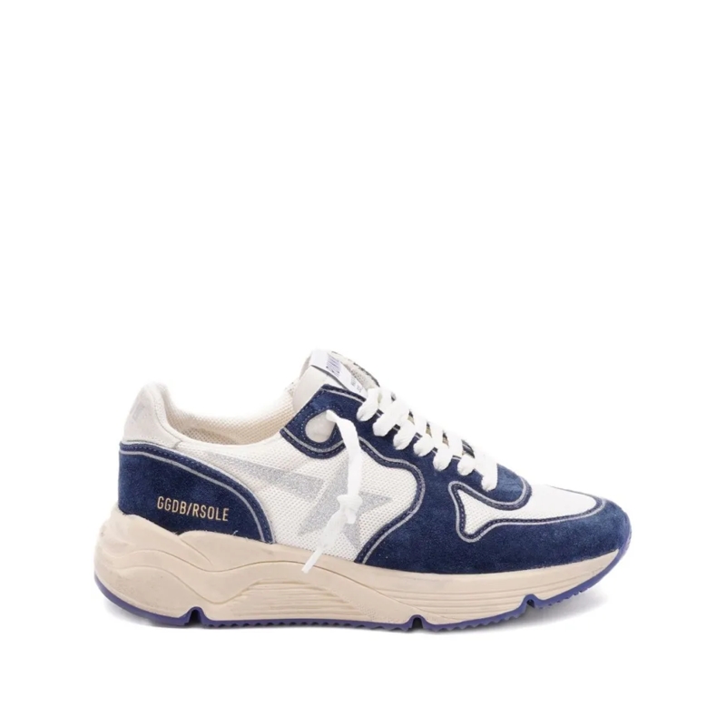 Golden Goose Lage-top sneaker Sporty Sneakers With Suede Detailing And Rubber So Blue