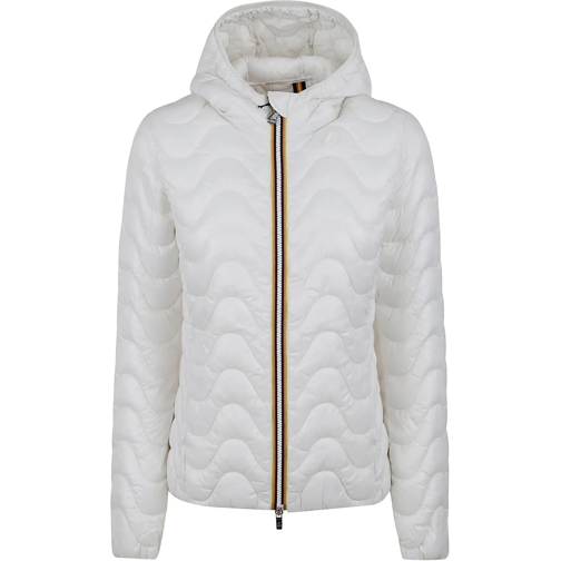 K-Way Übergangsjacke Coats White weiß