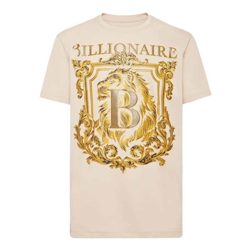BILLIONAIRE T-Shirt T-Shirt Lion beige