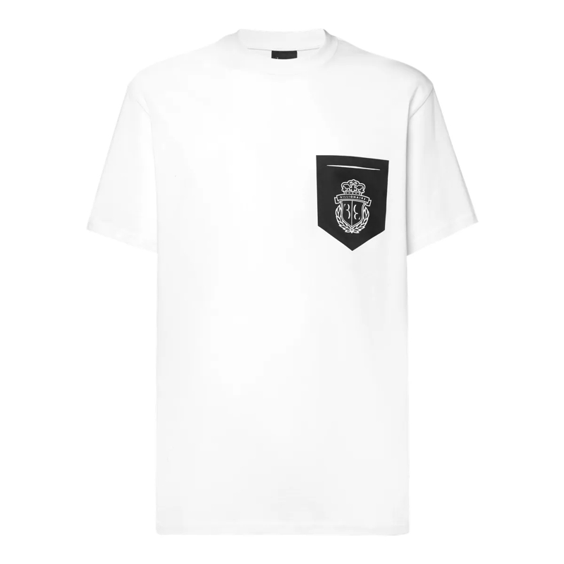 BILLIONAIRE T-Shirt T-Shirt Crest weiss