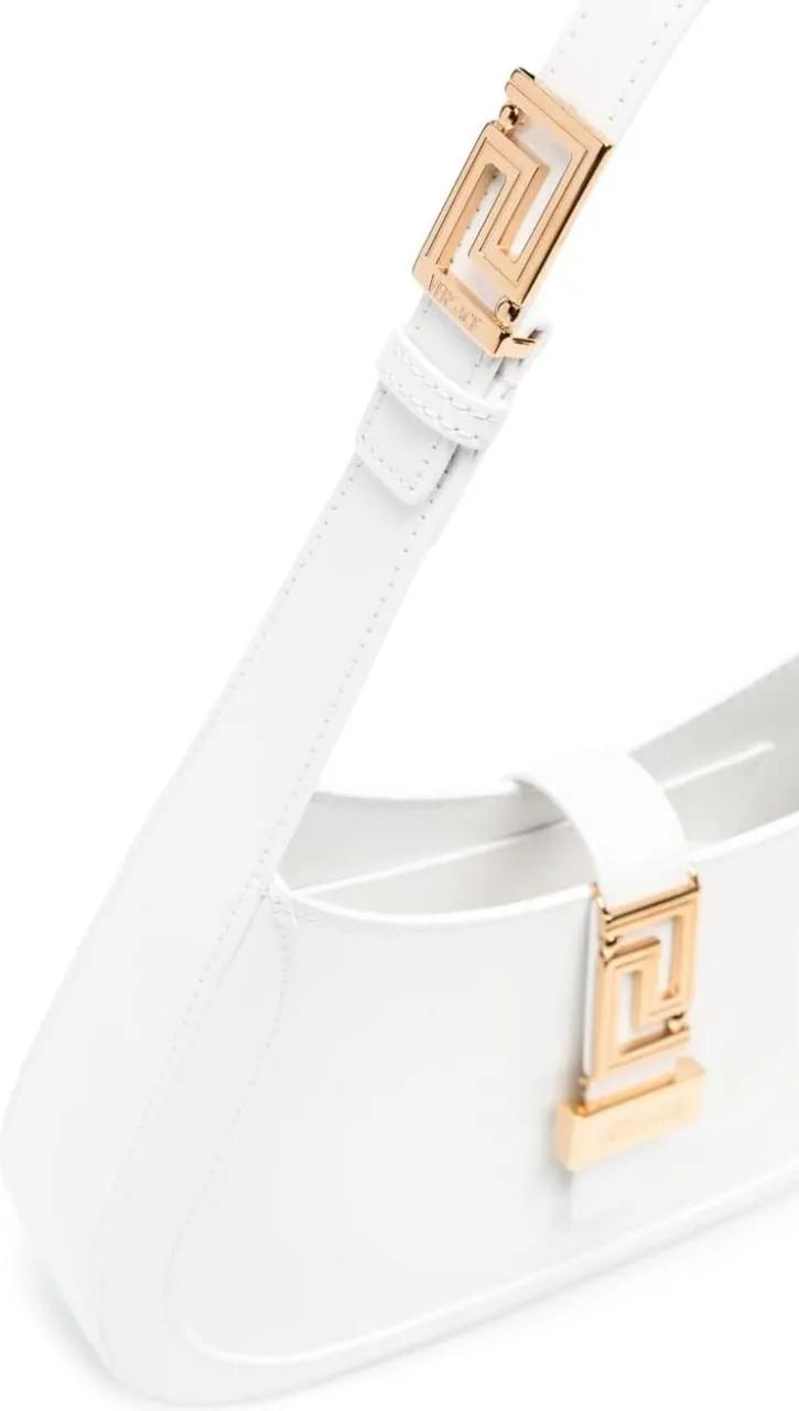 Versace Hobo bags White in wit