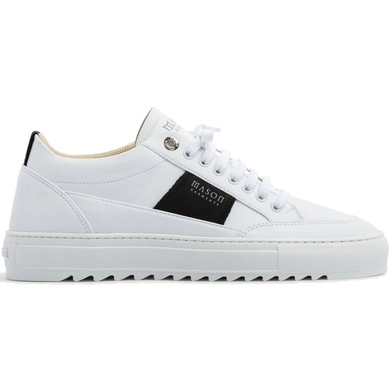 Mason Garments Low-Top-Sneaker Tia Sport Black weiß