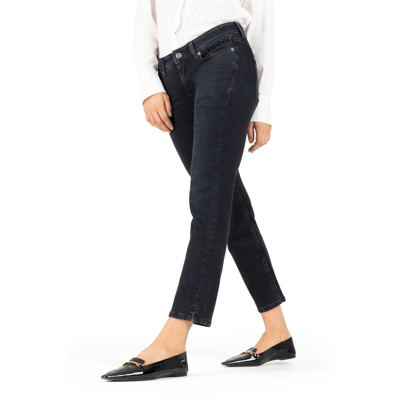 Cambio Straight-Leg-Jeans Piper short mehrfarbig(Image 5)