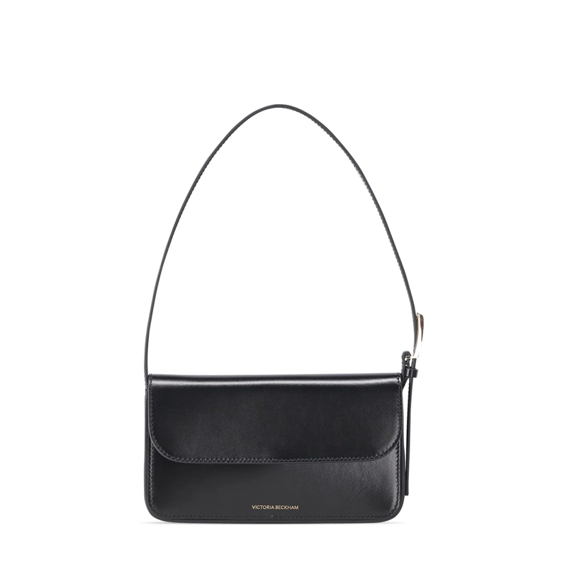 Victoria Beckham Crossbodytas Schultertasche aus Leder schwarz
