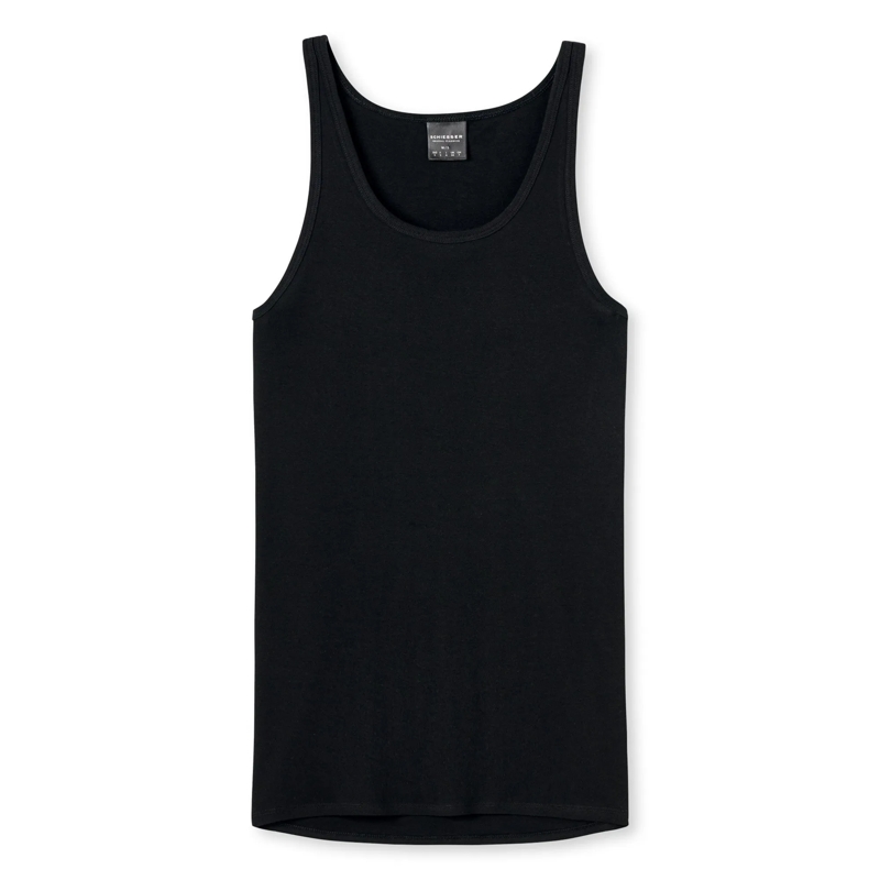 SCHIESSER  1er Pack schwarz