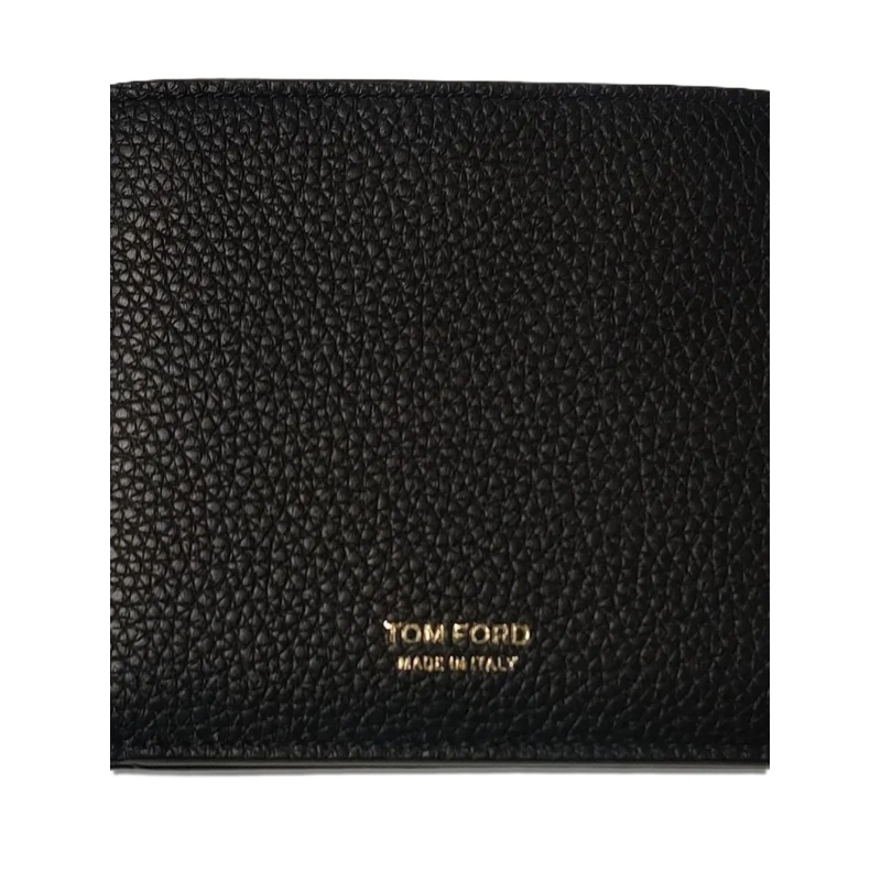 Tom Ford Geldbörse Textured Pebbled Leather Wallet Black(Image 2)