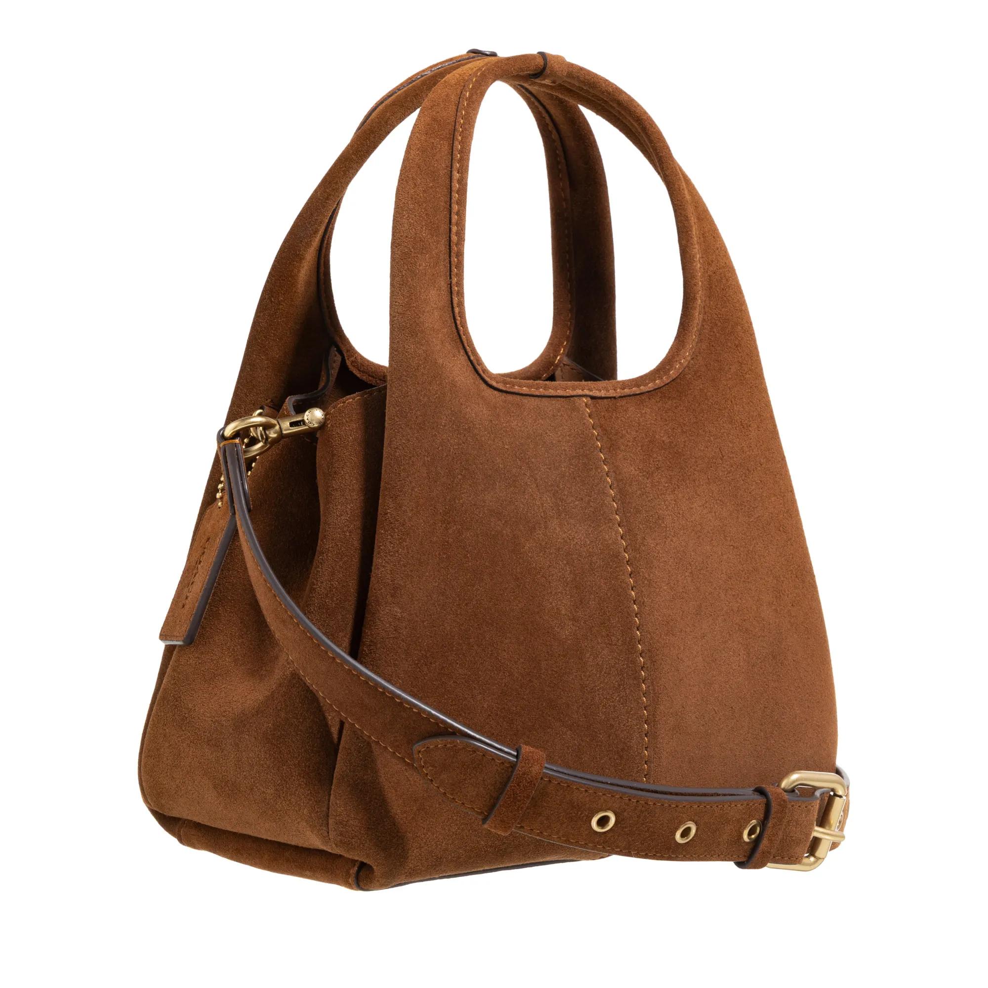 Coach Hobo bags Suede Lana Shoulder Bag 23 in bruin