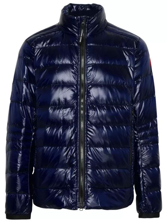 Canada Goose - Navy Nylon Crofton Puffer Jacket - Größe S - blau