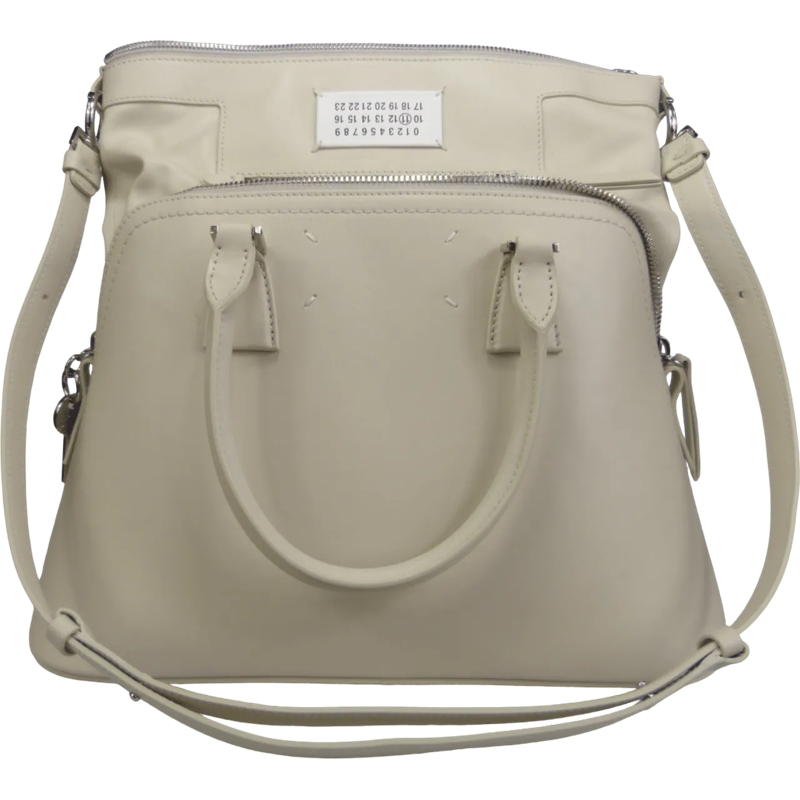 Maison Margiela Schultertasche Borsa media crossbody grigia grau