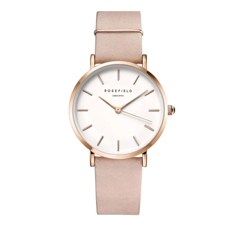 Rosefield Quarzuhr Damenuhr West Village rosa