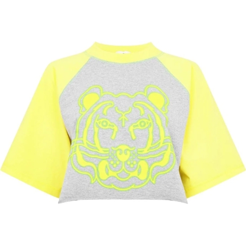 Kenzo T-Shirts K-tiger Crop Top mehrfarbig