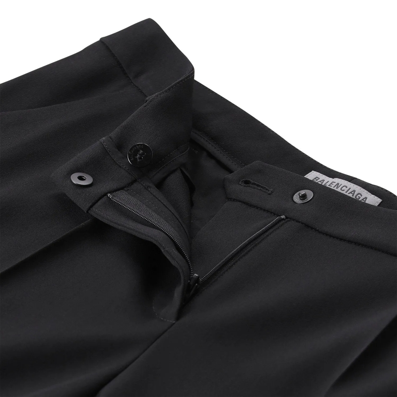 Balenciaga Freizeithose Slim-Fit Hose schwarz(Image 4)