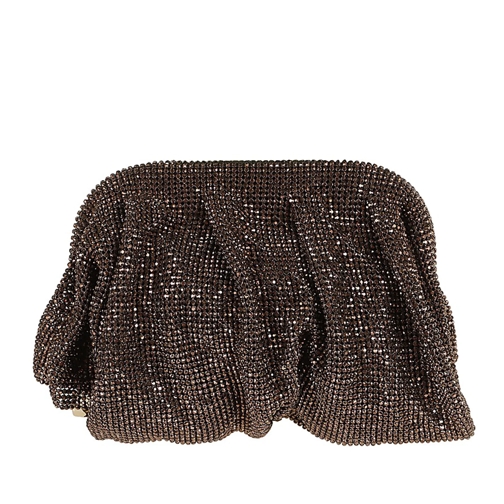 Benedetta Bruzziches Crossbody Bag Clutch Bag Venus La Petite Brown