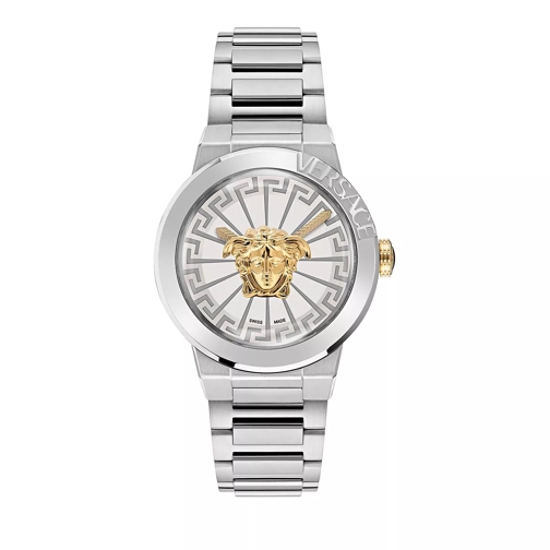 Versace Medusa Infinite Silver Quartz Horloge