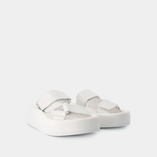 MM6 Maison Margiela Sandale Sandals - Leather - White White