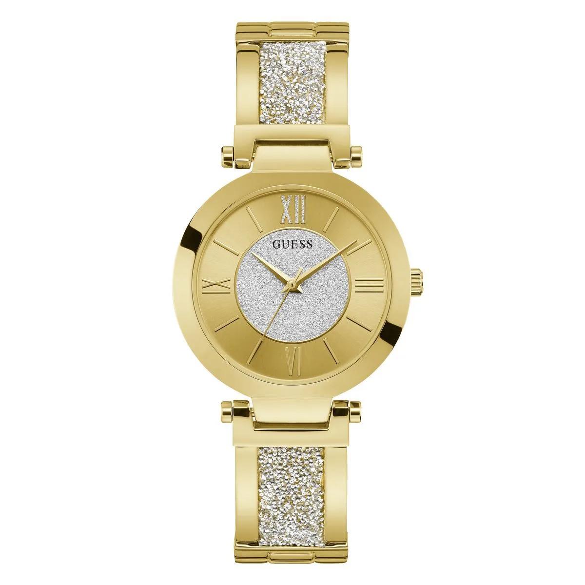 Guess Uhren - Quarz Analog Uhr Gd Aurora - Gr. unisize - in Gold - für Damen und Herren