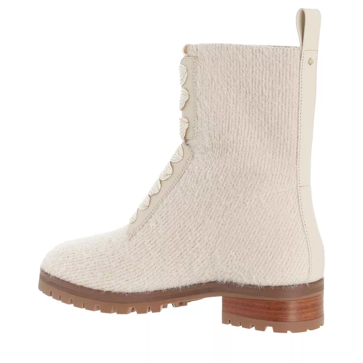 Kate Spade New York Merigue Boot Milk Glass Lace up Boots