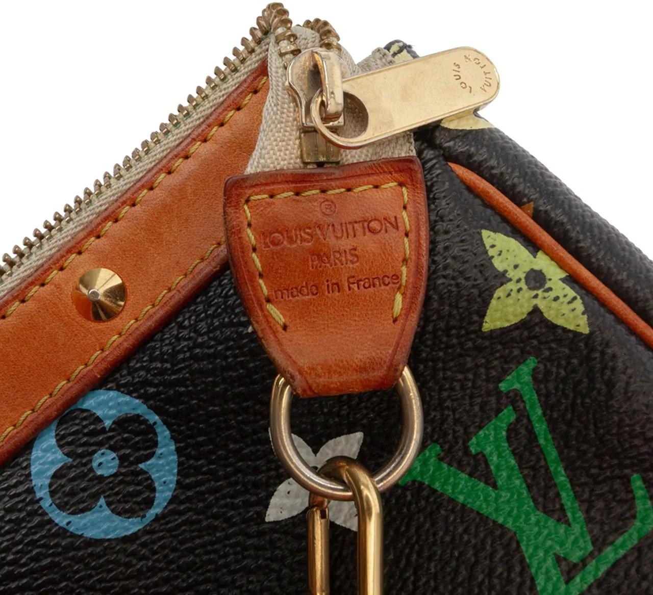 Thumbnail - Louis Vuitton Hobo Bags - Monogram Multicolore Pochette Accessoires - Gr. unisize - in Schwarz - für Damen