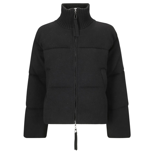 P.A.R.O.S.H. Übergangsjacke Padded Wool Down Black