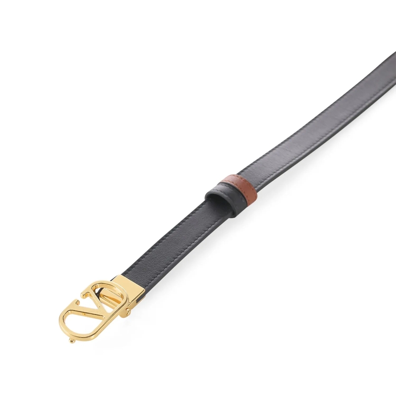 Valentino Garavani Gürtel Wendegürtel Vlogo Signature schwarz(Image 3)
