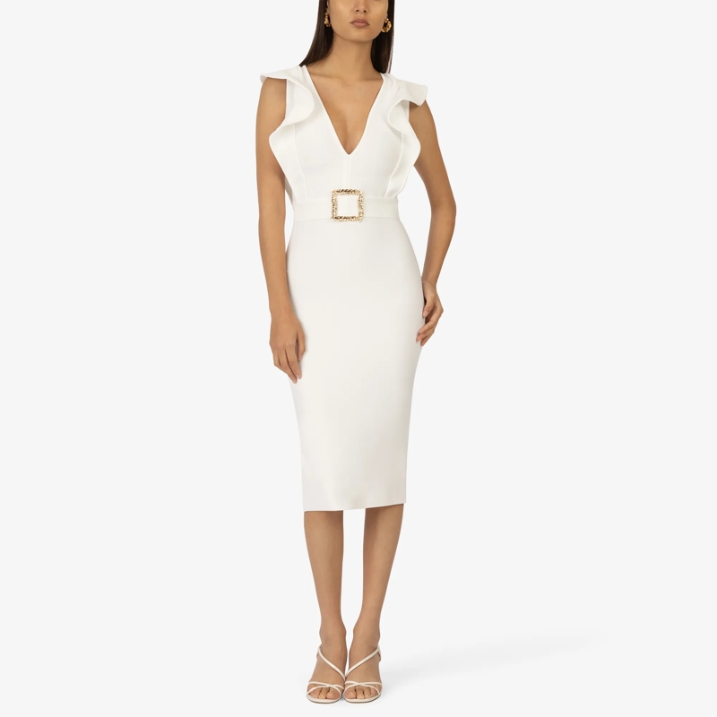 Kraimod Cocktailkleid Bandagekleid beige(Image 3)