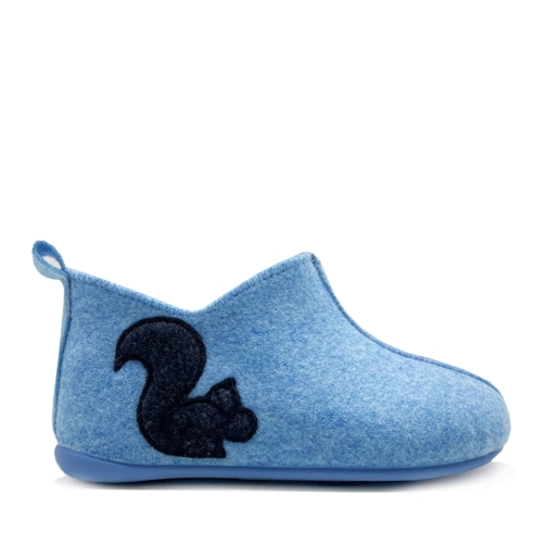 thies Pantoffel thies 1856 ® Kids PET Slipper Boot vegan sky (K) blau