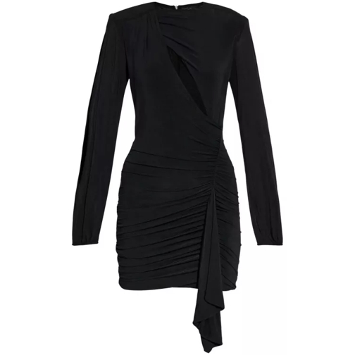 Isabel Marant Vinia Cut-Out Minidress Black 