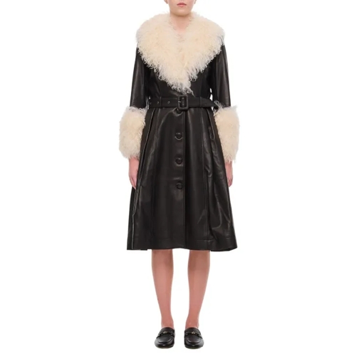 Saks Potts Foxy Coat Black 