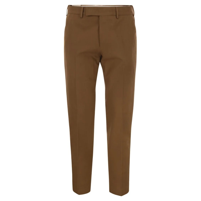 Pt Torino Pantalon de costume Rebel - Cotton Trousers Brown