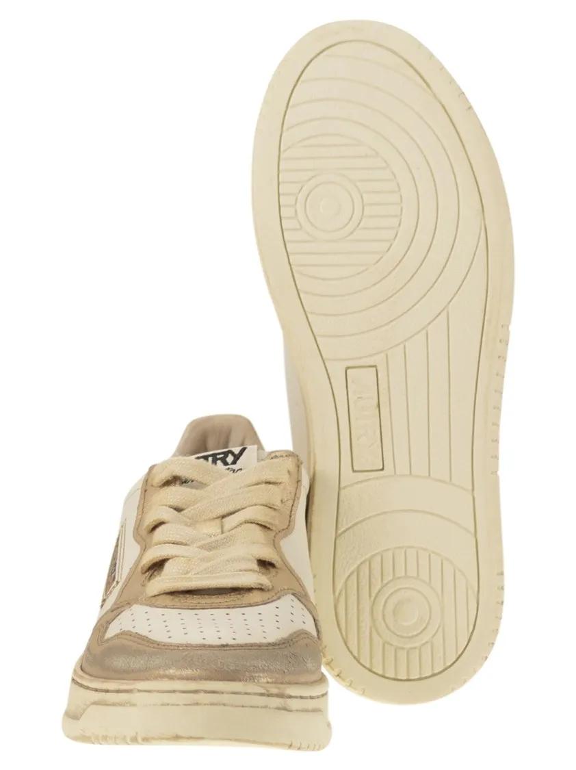 Thumbnail - Autry Low-Top Sneaker - Medalist - Super Vintage Trainers - Gr. 38 (EU) - in Beige - für Damen