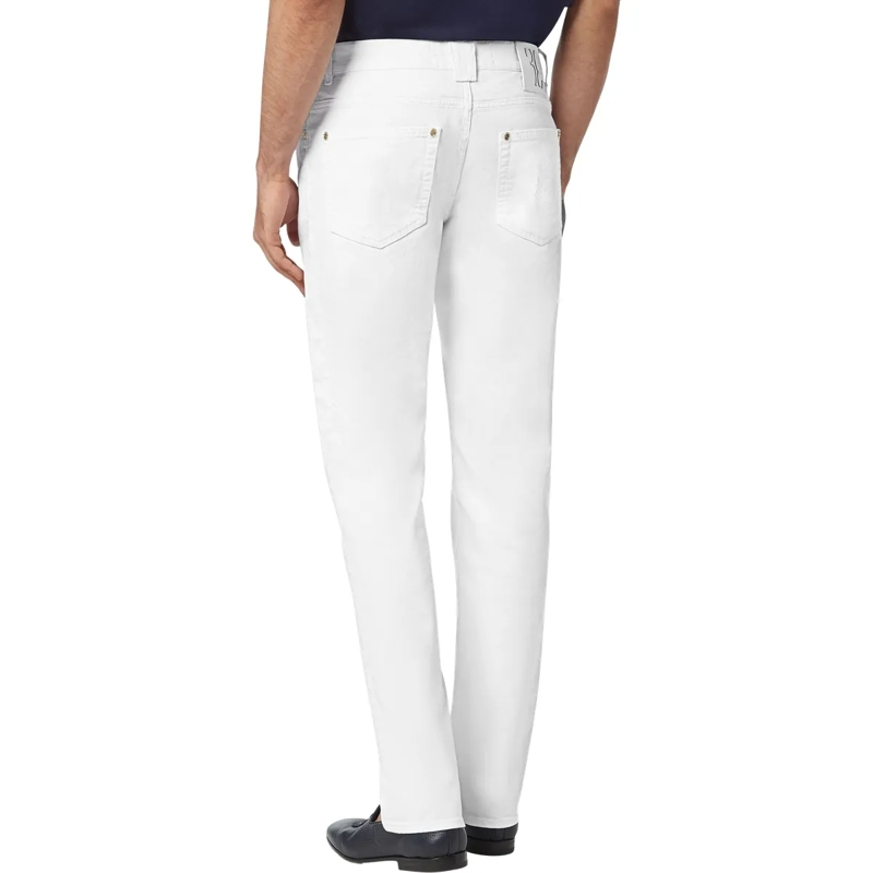 BILLIONAIRE Jeans mit geradem Bein Jeans Regular Fit Crest weiss(Image 2)