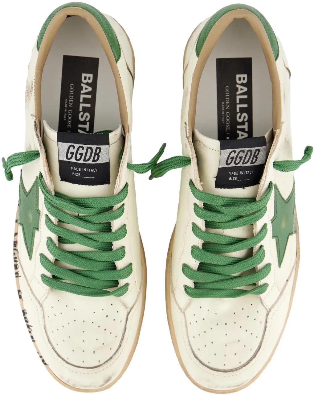 Thumbnail - Golden Goose Low-Top Sneaker - Classic Low-Top Sneakers With Textured Leather - Gr. 45 (EU) - in Weiß - für Damen
