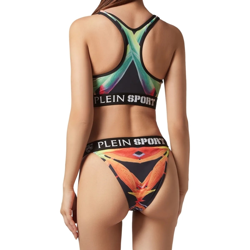 Plein Sport  Bikini Flowers schwarz(Image 2)
