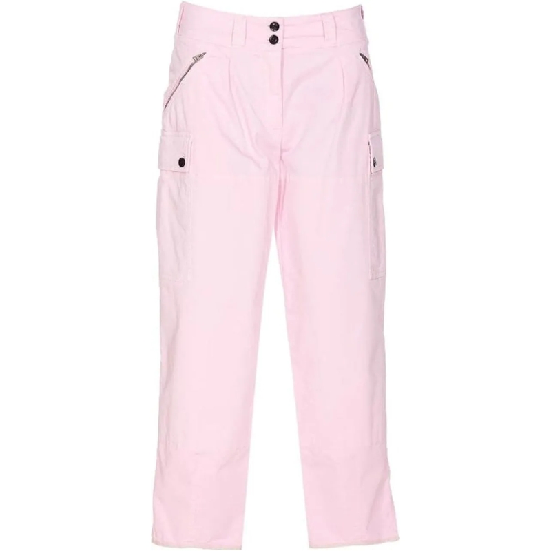 Tom Ford Broek Tailored Fit Cropped Cotton Cargo Pants Pink