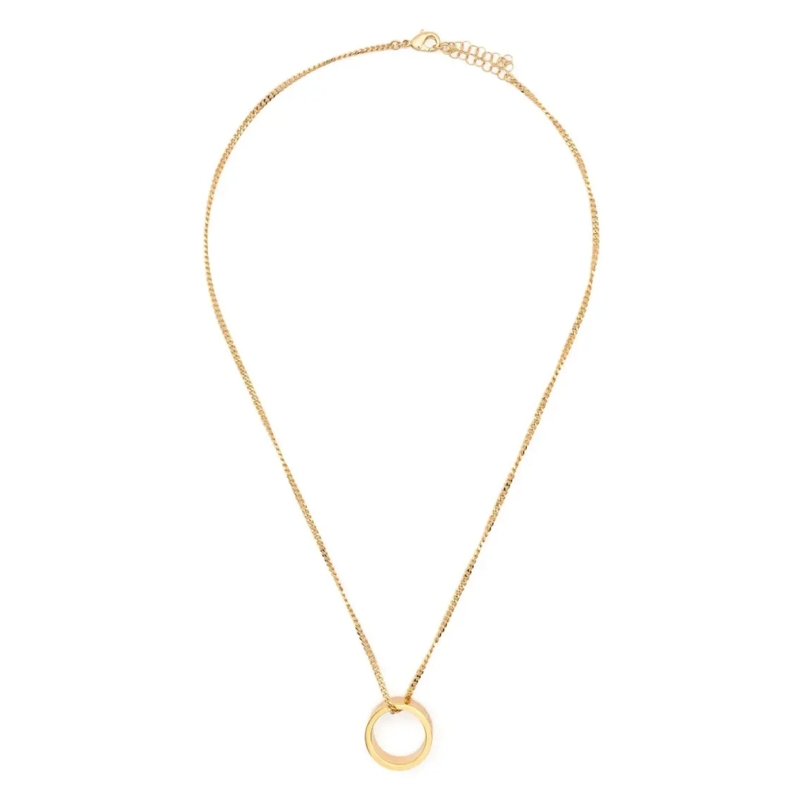 MM6 Maison Margiela Mittellange Halskette Numeric Minimal Signature Necklace Gold